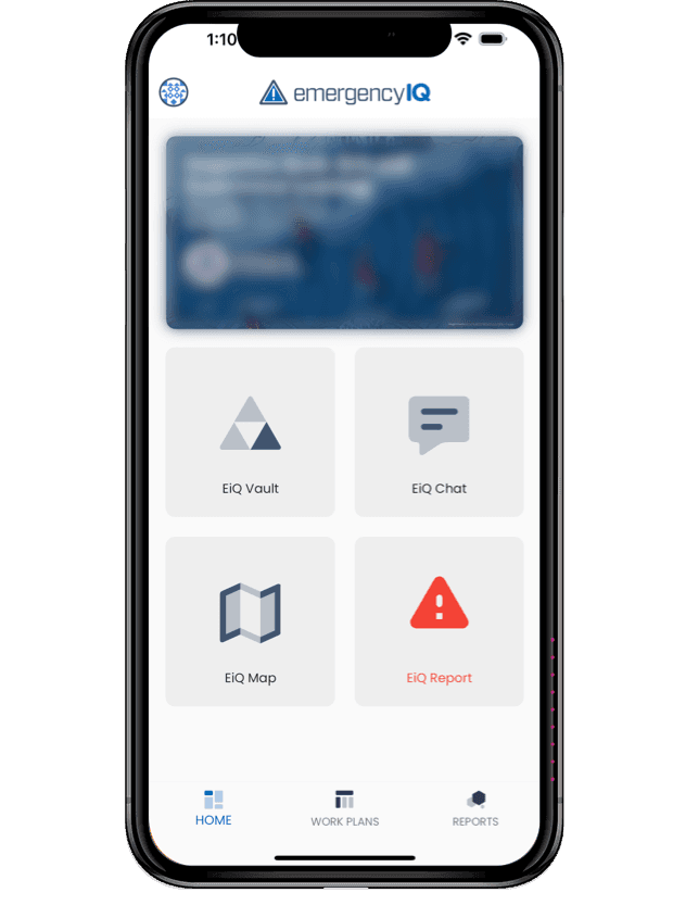 EmergencyIQ Mobile App Interface